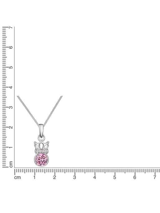 Zeeme for Kids Anhänger mit Kette 925/- Sterling Silber rhodiniert Zirkonia - Image 2