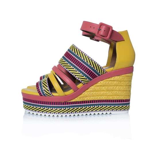 Hermes Ines Keilsandalen aus Leder - Image 2