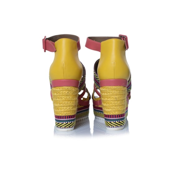 Hermes Ines Keilsandalen aus Leder - Image 3