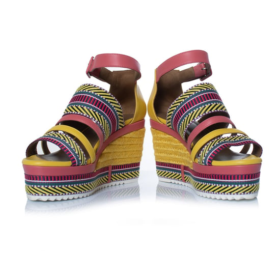 Hermes Ines Keilsandalen aus Leder - Image 6