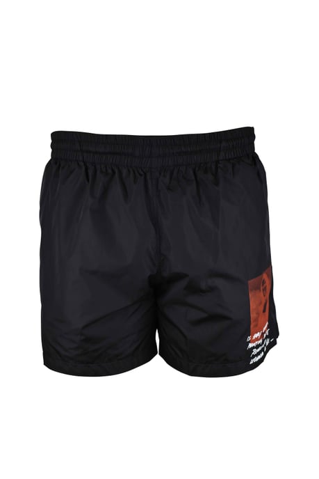 Off-White Badeshorts Schwarz - Image 1