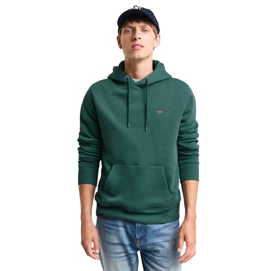Gant Regular Shield Hoodie Sweatshirt - Image 2