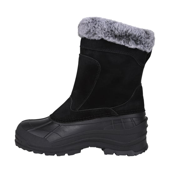 Mountain Warehouse - "Snowdrift" Schneestiefel für Damen, Wildleder, Kunstfell gefüttert (Schwarz) - Image 3