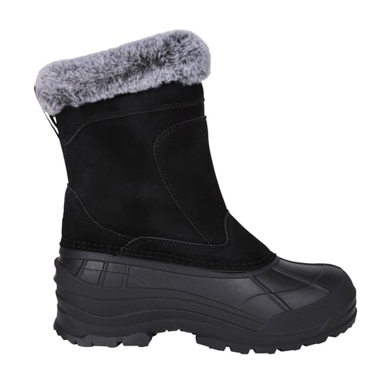 Mountain Warehouse - "Snowdrift" Schneestiefel für Damen, Wildleder, Kunstfell gefüttert (Schwarz) - Image 4