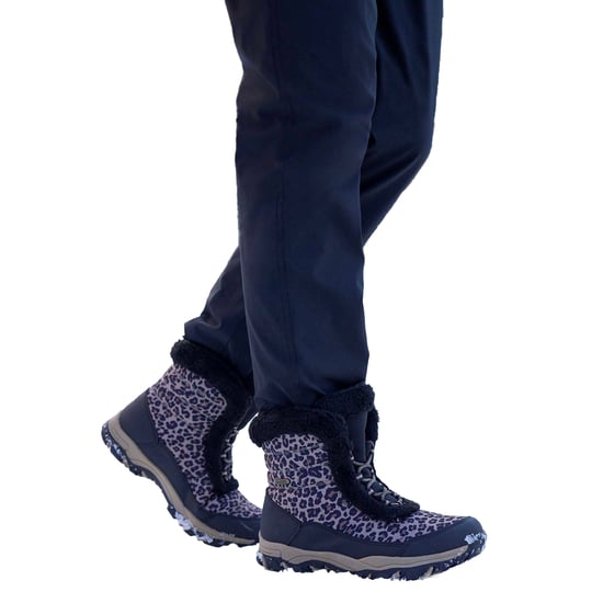 Mountain Warehouse - "Ohio" Leo-Muster Schneestiefel für Damen, Thermisches Material (Schwarz) - Image 6