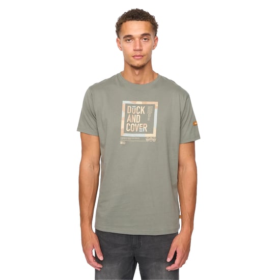 Duck and Cover - "Primatic" T-Shirt für Herren (Dunkel-Olive) - Image 1