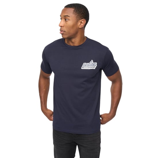 Crosshatch - "Jampstead" T-Shirt für Herren (Marine) - Image 1