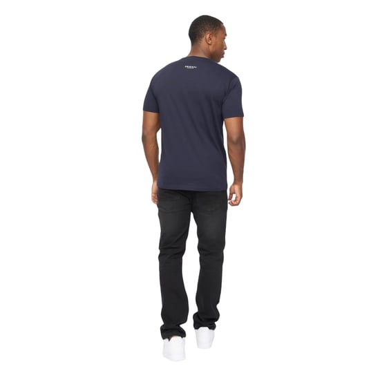 Crosshatch - "Jampstead" T-Shirt für Herren (Marine) - Image 2