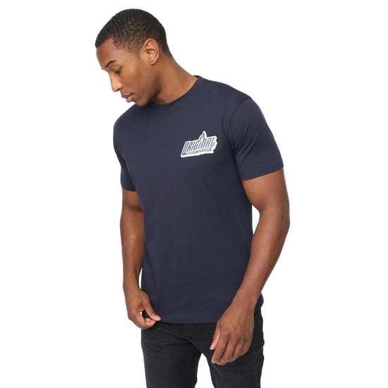 Crosshatch - "Jampstead" T-Shirt für Herren (Marine) - Image 4