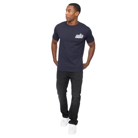 Crosshatch - "Jampstead" T-Shirt für Herren (Marine) - Image 5