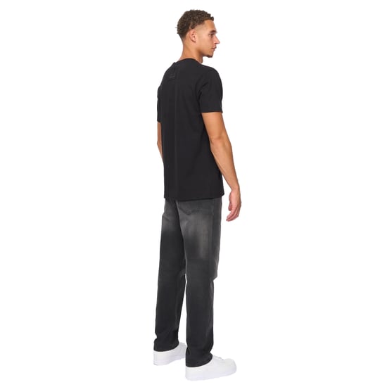 Duck and Cover - "Deltamans" T-Shirt für Herren (Schwarz) - Image 2