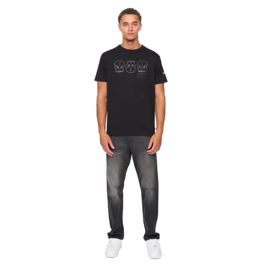 Duck and Cover - "Deltamans" T-Shirt für Herren (Schwarz) - Image 5