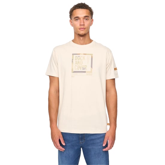 Duck and Cover - "Primatic" T-Shirt für Herren (Naturweiß) - Image 1