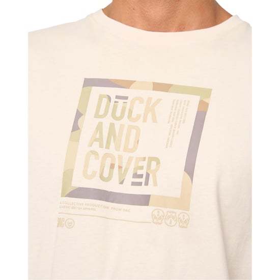 Duck and Cover - "Primatic" T-Shirt für Herren (Naturweiß) - Image 3