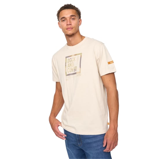 Duck and Cover - "Primatic" T-Shirt für Herren (Naturweiß) - Image 4