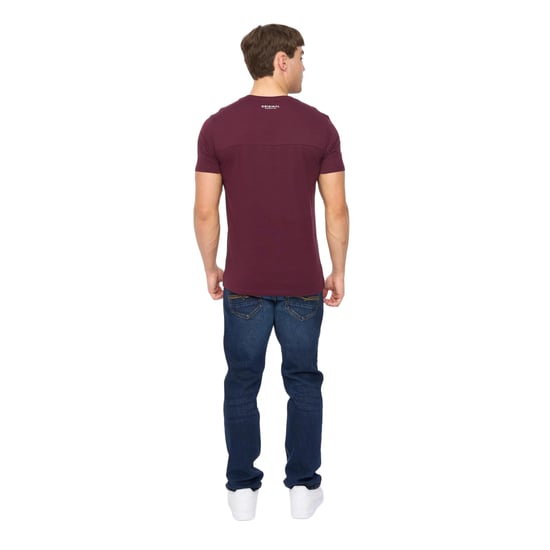 Crosshatch - "Carritore" T-Shirt für Herren (Rum Rosinen) - Image 2