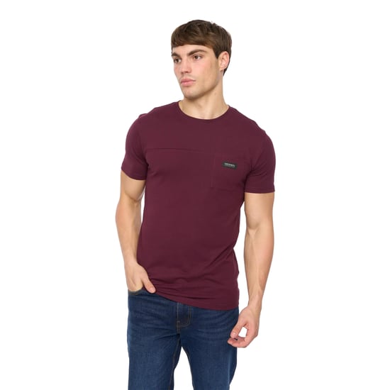 Crosshatch - "Carritore" T-Shirt für Herren (Rum Rosinen) - Image 3