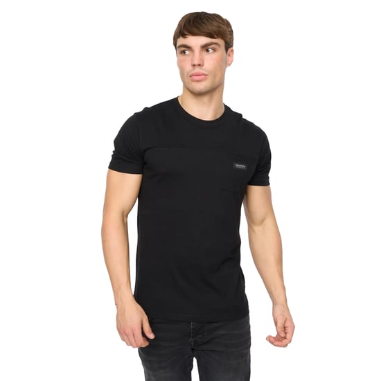 Crosshatch - "Carritore" T-Shirt für Herren (Schwarz) - Image 1