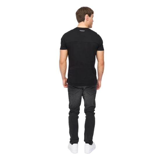Crosshatch - "Carritore" T-Shirt für Herren (Schwarz) - Image 2