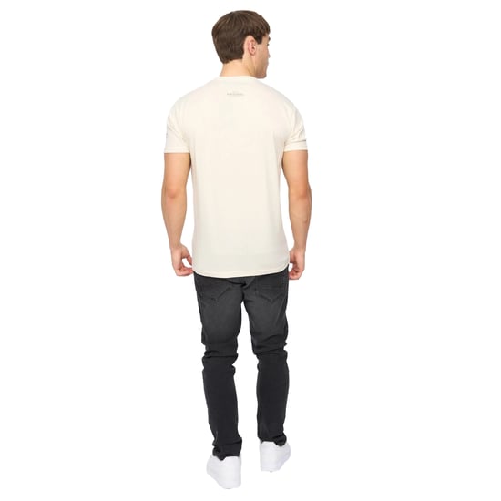 Crosshatch - "Hybridge" T-Shirt für Herren (Naturweiß) - Image 2