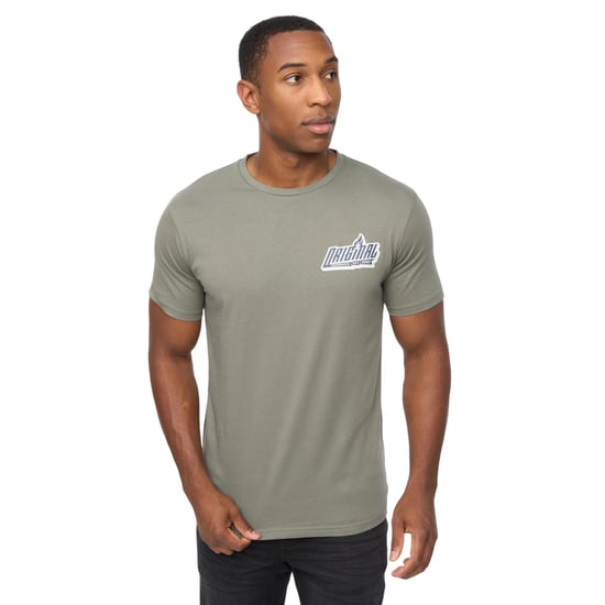 Crosshatch - "Jampstead" T-Shirt für Herren (Oliv) - Image 4