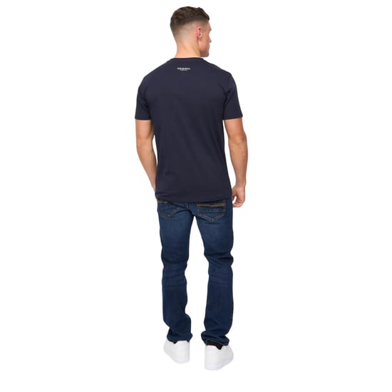 Crosshatch - "Jamstate" T-Shirt für Herren (Marine) - Image 2