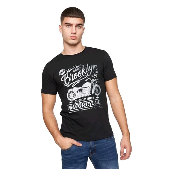 Crosshatch - "Jerome" T-Shirt für Herren (5er-Pack) (Bunt) - Image 5