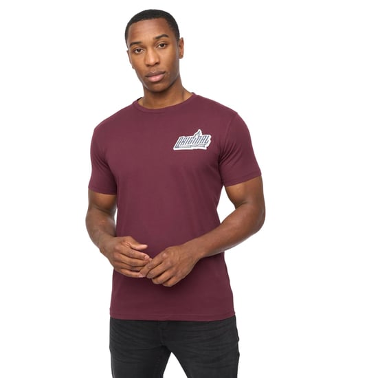 Crosshatch - "Jampstead" T-Shirt für Herren (Rum Rosinen) - Image 1