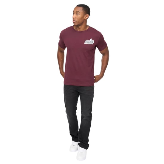 Crosshatch - "Jampstead" T-Shirt für Herren (Rum Rosinen) - Image 5