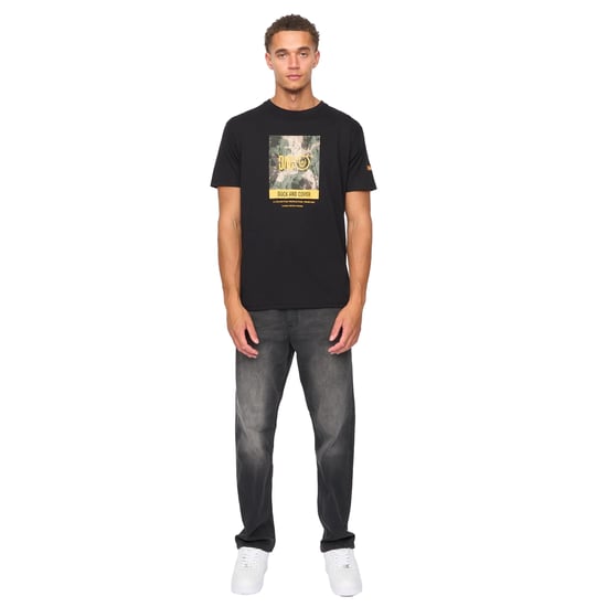 Duck and Cover - "Camostack" T-Shirt für Herren (Schwarz) - Image 5