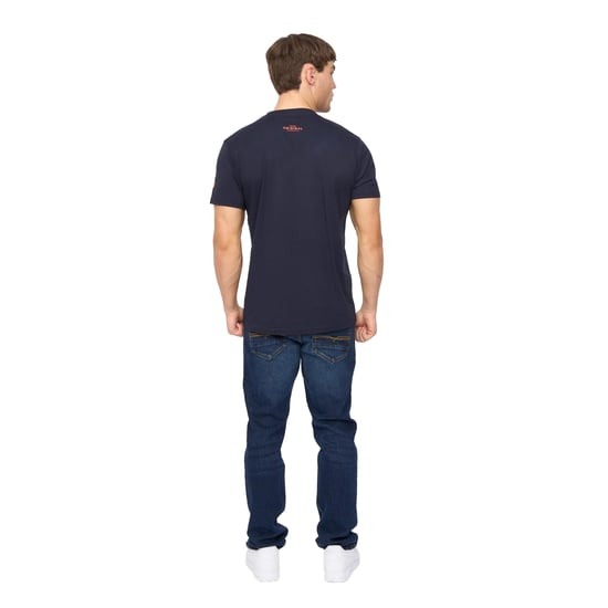 Crosshatch - "Hybridge" T-Shirt für Herren (Marine) - Image 2