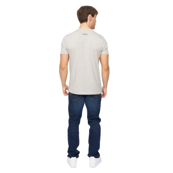 Crosshatch - "Shoptown" T-Shirt für Herren (Grau meliert) - Image 2