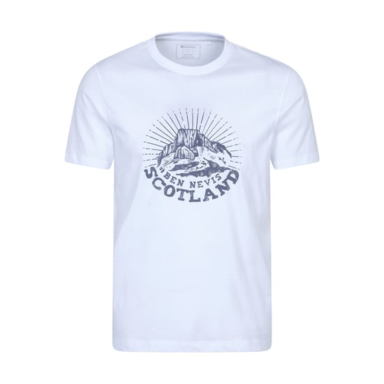 Mountain Warehouse - "Ben Nevis Scotland" T-Shirt für Herren, kurzärmlig (Weiß) - Image 1