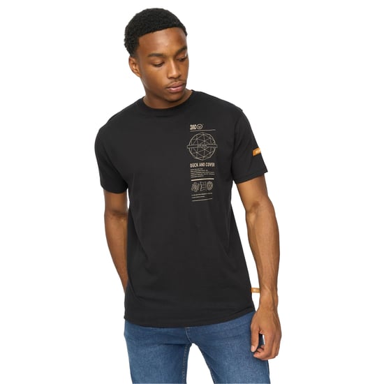 Duck and Cover - "Ashland" T-Shirt für Herren (Schwarz) - Image 4