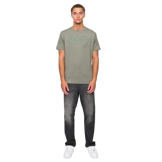 Duck and Cover - "Deltamans" T-Shirt für Herren (Dunkel-Olive) - Image 5