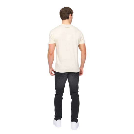 Crosshatch - "Hellmere" T-Shirt für Herren (Naturweiß) - Image 2