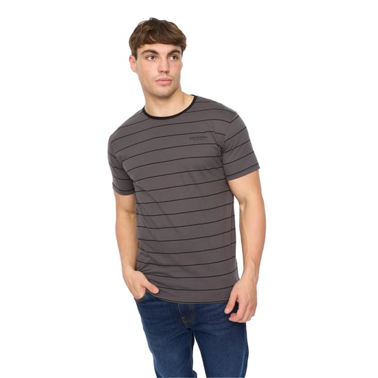 Crosshatch - "Hemtowns" T-Shirt für Herren (Schwarz) - Image 3