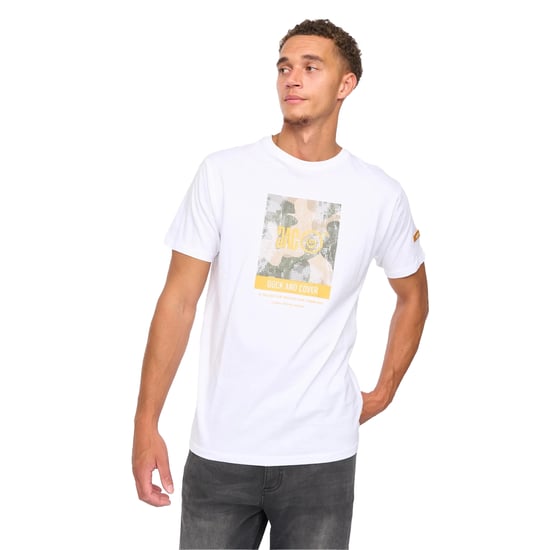 Duck and Cover - "Camostack" T-Shirt für Herren (Weiß) - Image 2