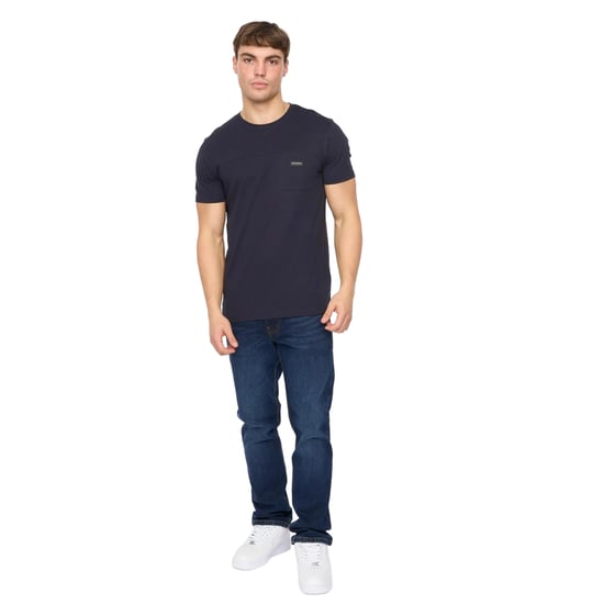 Crosshatch - "Carritore" T-Shirt für Herren (Marine) - Image 4