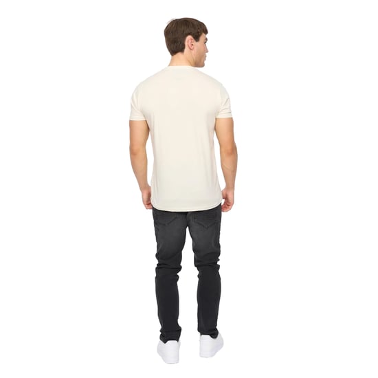 Crosshatch - "Demiwear" T-Shirt für Herren (Naturweiß) - Image 3