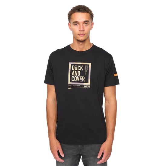 Duck and Cover - "Primatic" T-Shirt für Herren (Schwarz) - Image 1