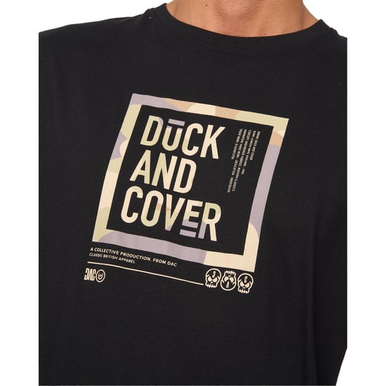 Duck and Cover - "Primatic" T-Shirt für Herren (Schwarz) - Image 3