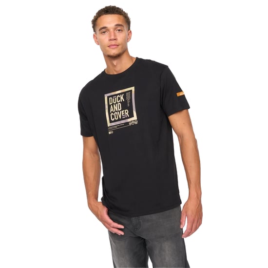 Duck and Cover - "Primatic" T-Shirt für Herren (Schwarz) - Image 4