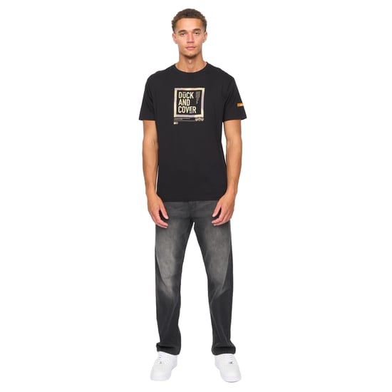 Duck and Cover - "Primatic" T-Shirt für Herren (Schwarz) - Image 5