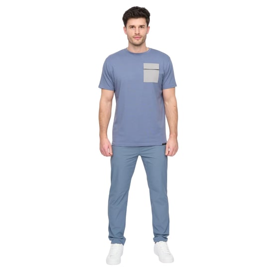 Duck and Cover - "Limatar" T-Shirt für Herren (Hell-Jeansblau) - Image 5
