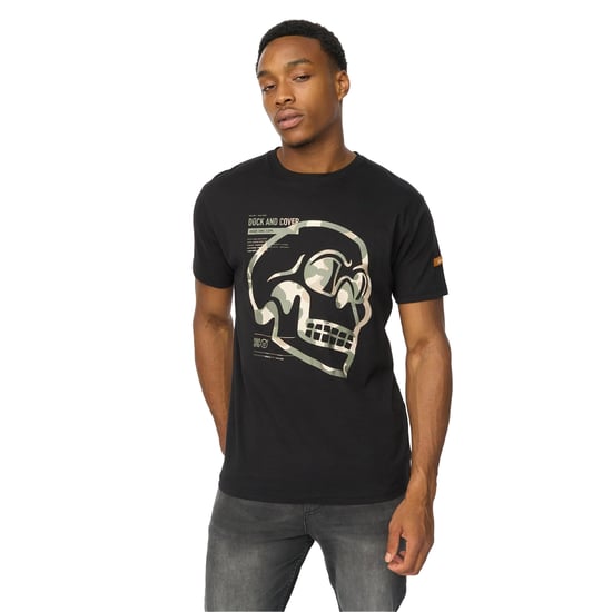 Duck and Cover - "Skullmatic" T-Shirt für Herren (Schwarz) - Image 3