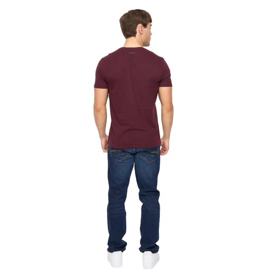 Crosshatch - "Hemtowns" T-Shirt für Herren (Rum Rosinen) - Image 2
