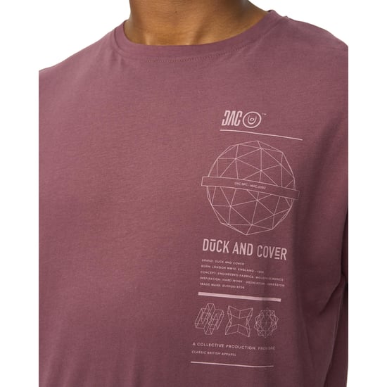 Duck and Cover - "Ashland" T-Shirt für Herren (Rum Rosinen) - Image 3
