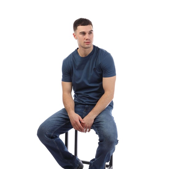 Timberland - "Dunstan River" T-Shirt für Herren (Blau) - Image 4
