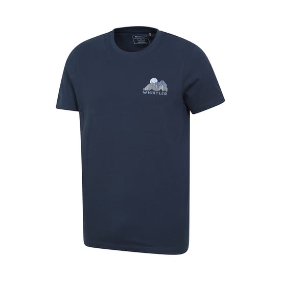 Mountain Warehouse - "Whistler" T-Shirt für Herren, kurzärmlig (Marine) - Image 3
